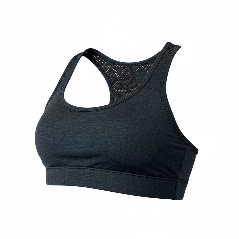 Zyia Activewear Black Women's Sports Bra size Small removable pads